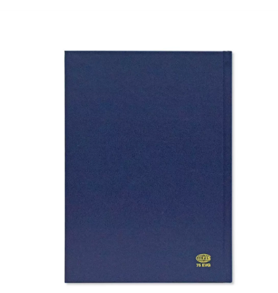 FIS Agenda Diary 2024 (English) 1-Side Padded, Gold Corners, Blue - FSDI75EVG24BL