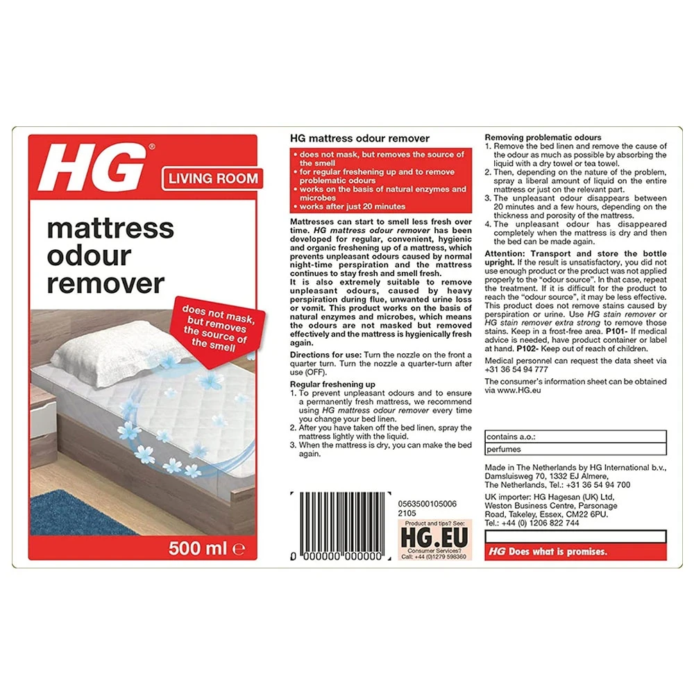 HG Mattress Freshener 500 ml