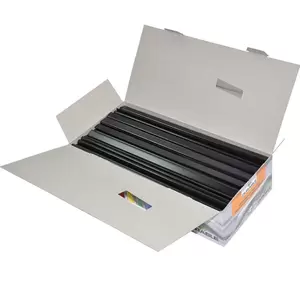 100-Piece Durable Spine Binding Bar, Black Colour - DUPG2901-01
