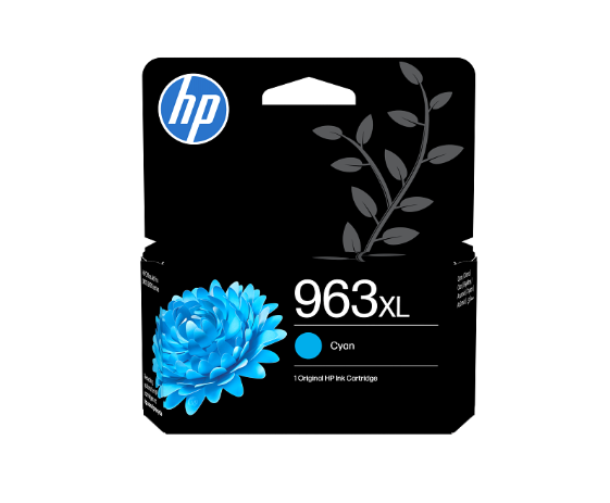 Hp 963XL High Yield Cyan Original Ink Cartridge (3JA27AE)