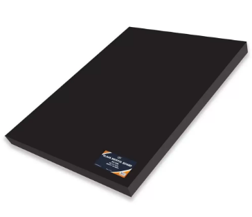 100-Piece FIS Bristol Board, 50x70cm,320GSM, Black - FSBI325070BK