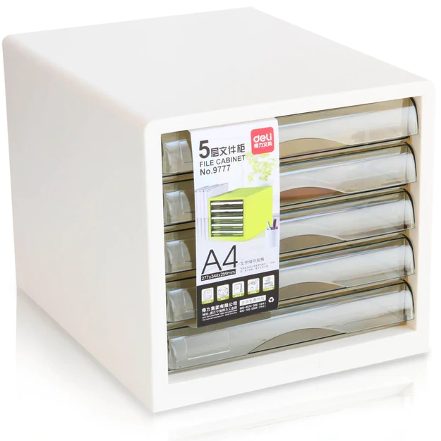 DELI E9777 5-Drawer Cabinet (without Lock)