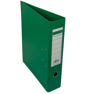 PVC Box File Green Broad 3"