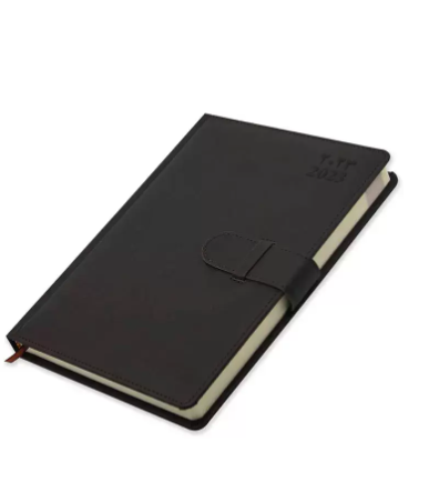 FIS Agenda Diary 2023 (Arabic/English) Dark Brown - FSDI75AE23DBR