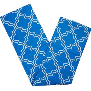 Royalford Shower Curtain - Plastic - Blue