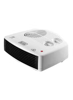 Horizontal Heater Fan, With Dual Heat Setting, 2400.0 W, HX230-B5 / HX230-B9, Black/White