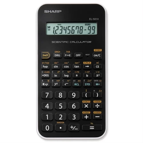 Sharp EL-501XBGR Scientific Calculator