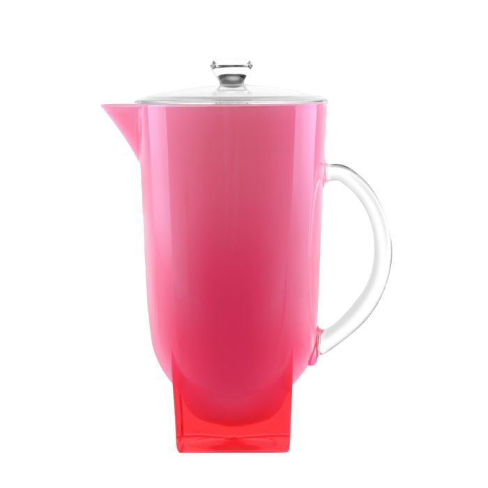 Royalford RF345N 2L Acrylic Jug - Acrylic Plastic Large Drink Jug with  Comfortable Handles & Leak Proof Lid