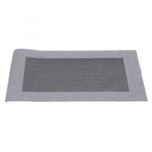 Royalford 6Pcs Place Mat - Black