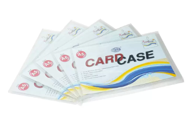 20-Piece FIS Card Case Clear A5 - FSCIA5