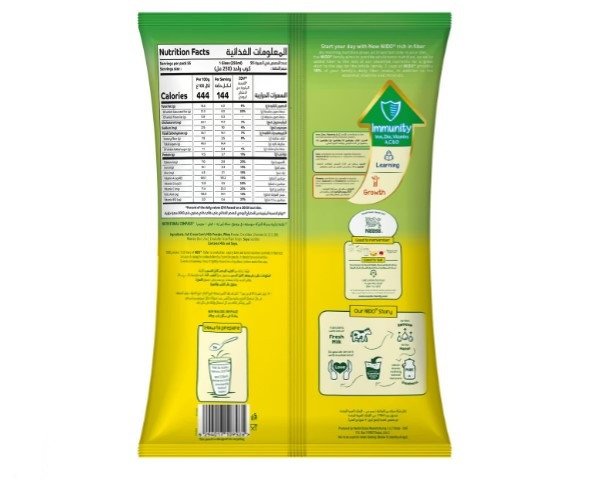 Nestle Nido Fortified Milk Powder Rich in Fiber 1.8kg