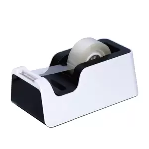 FIS Tape Dispenser White/Black Color, Holds up to 19 mm width, 25 mm core tape - FSDR2005E