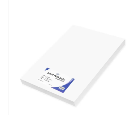 FIS Color Plus Card 180 GSM, Size A4 (21 x 29.7 cm) Diamond White -FSCHCP180A4DWH