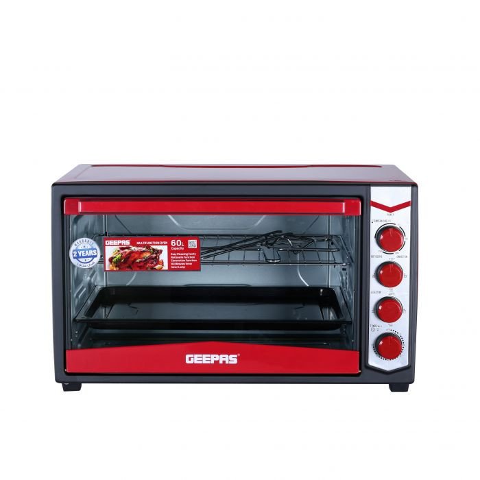 Electric Oven With Timer, 60L