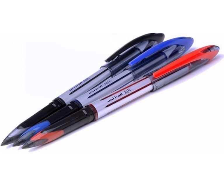 Uni-Ball UBA-188-L Roller Ball Pen Air-Tip 0.35-0.7mm, Blue - 12Pcs/Pack