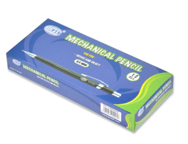 FIS Mechanical Pencils 0.5 mm Size, Pack of 12 Pcs. - FSMP05IRIS