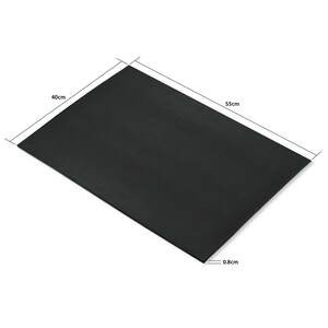 FIS MDF Desk Blotter Bonded Leather Cover Material, Size 40X55 cm-Color: Black - FSDKMDF405524BK