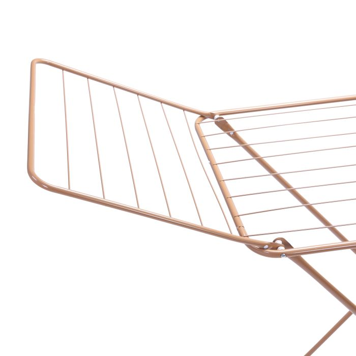 Royalford RF368CD Large Folding Clothes Airer - 129 * 54 Cm Drying Space Laundry Durable Metal Drying Rack Multifunctional Air Dryer | Ideal For Outdoors Or Indoors