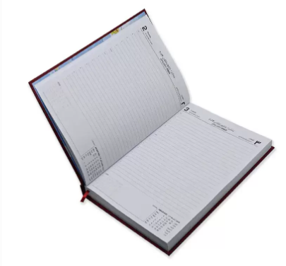 FIS 2023 Executive Diary (Arabic/English) Vinyl Hard Cover Maroon - FSDI88AEN23MR