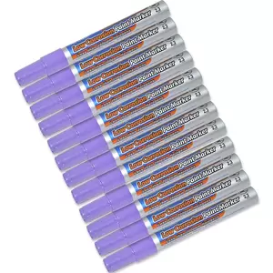 Artline Low Corrosion Paint Marker, Pack of 12, 2.3mm, Purple - ARMKEK-420PU