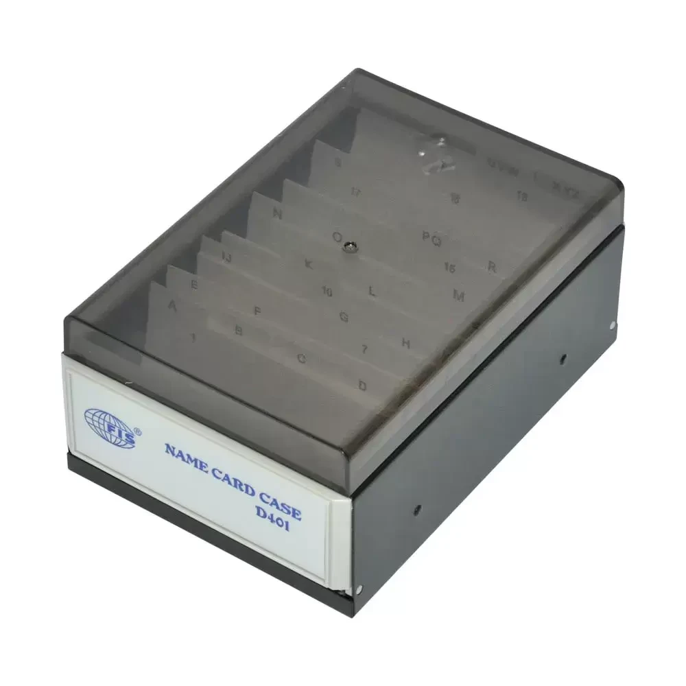 FIS Name Card Cases 400 Cards - FSNCD401