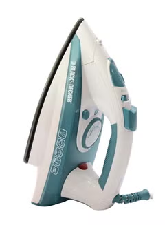 Steam Iron, with Non-Stick Soleplate/Self, Clean Function, 220.0 ml 1750.0 W X1600, Green/White