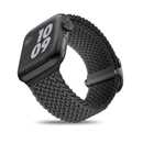 Viva Madrid Crisben Watch Strap Apple Watch 42/44/45mm-Charcoal Black Buckle/Lugs