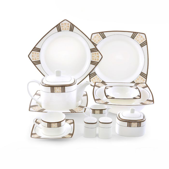 Fine Bone Dinner Set, 47pieces