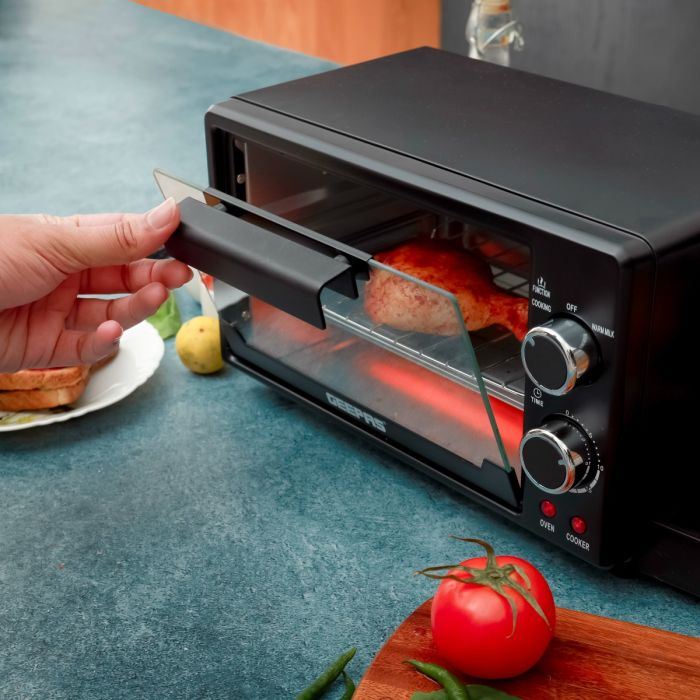 Multi-Function Breakfast Maker, 9L Capacity Oven, GBM63048 | 800ml Health Pot | Kettle For Boiling Water | Family Size Breakfast Station Machine | 30mins Timer With Cooking Functions