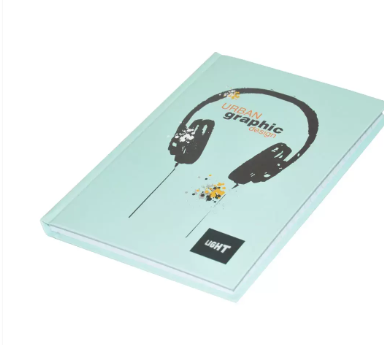 Light LINBA41802 Single Line, A4 Size Hard Cover Notebook (100 Sheets)- Pack of 5 Pieces