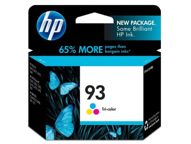 HP 93 Tri-color Original Ink Cartridge (C9361WN