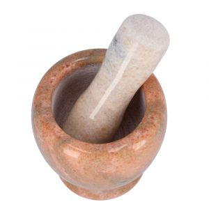 Royalford Marble Grinding Bowl - Marble - Brown