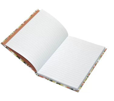 Light Hard Cover Notebook, Pack of 5 Pieces, Single Line, A5 Size, 100 Sheets - LINBA51807