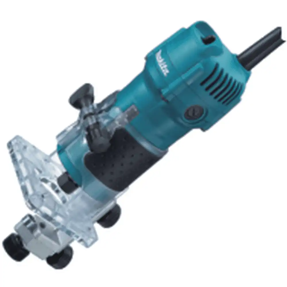 220V Electric Trimmer 6mm (1/4"), 530W, Fix Base, 30000 RPM