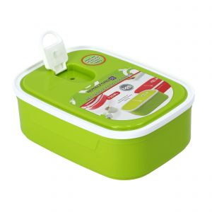 Royalford 790 Ml Rectangle Food Container - Plastic - Green
