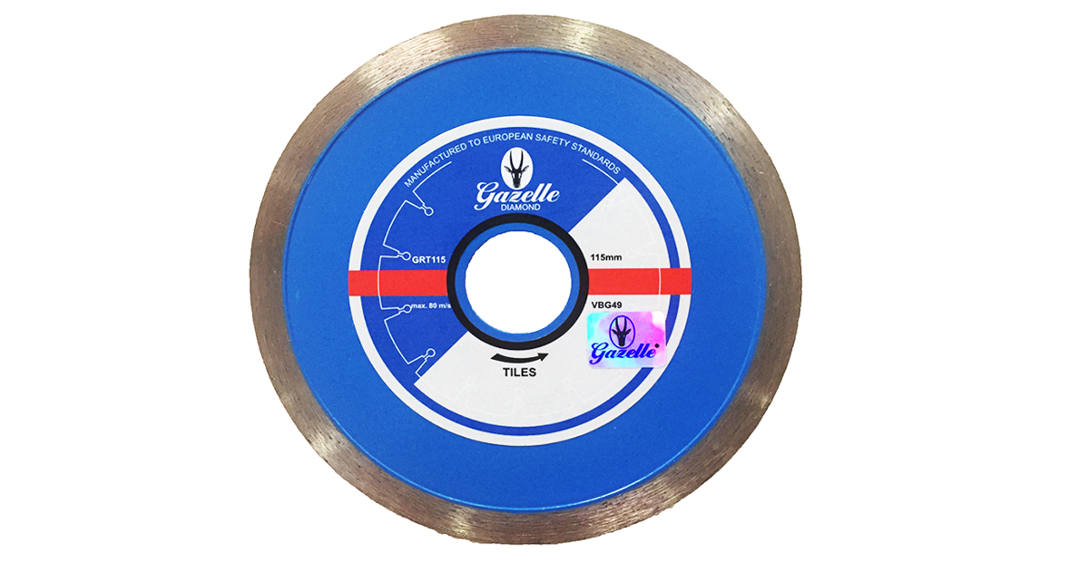 GAZELLE GRT100 TILE CUTTING BLADES 100MM