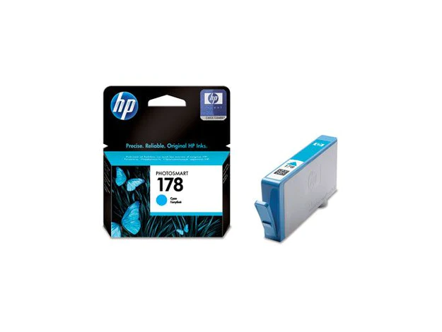 HP 178 Cyan Ink Cartridge (CB318HE)