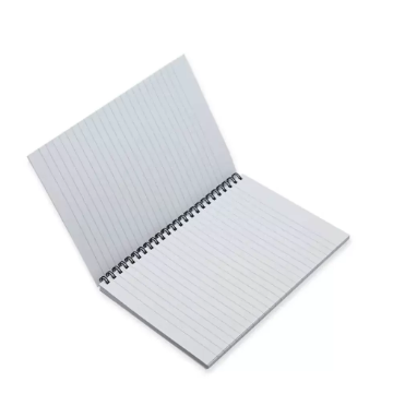 FIS Pack Of 5 Spiral Soft Cover Notebook, 96 Sheets A5 Dolphin Design 2 -FSNBSSCA596-DOL2