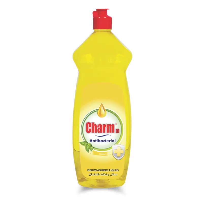 Charmm Anti-Bacterial Dishwashing Liquid Lemon 1 Lt