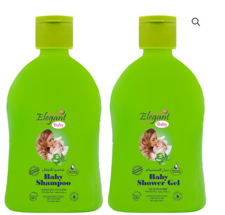 Aloe Vera Baby Shower Set