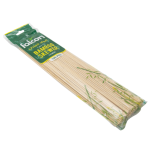 Falcon Bamboo Skewers 12 Inch (100 Packs X 100 Pieces)