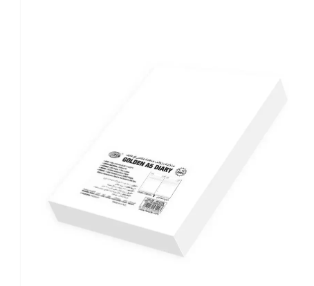 FIS Golden Diary 2023 (Arabic/English) A5, Italian PU, 1-Side Padded, Brown - FSDI20AEG23BR