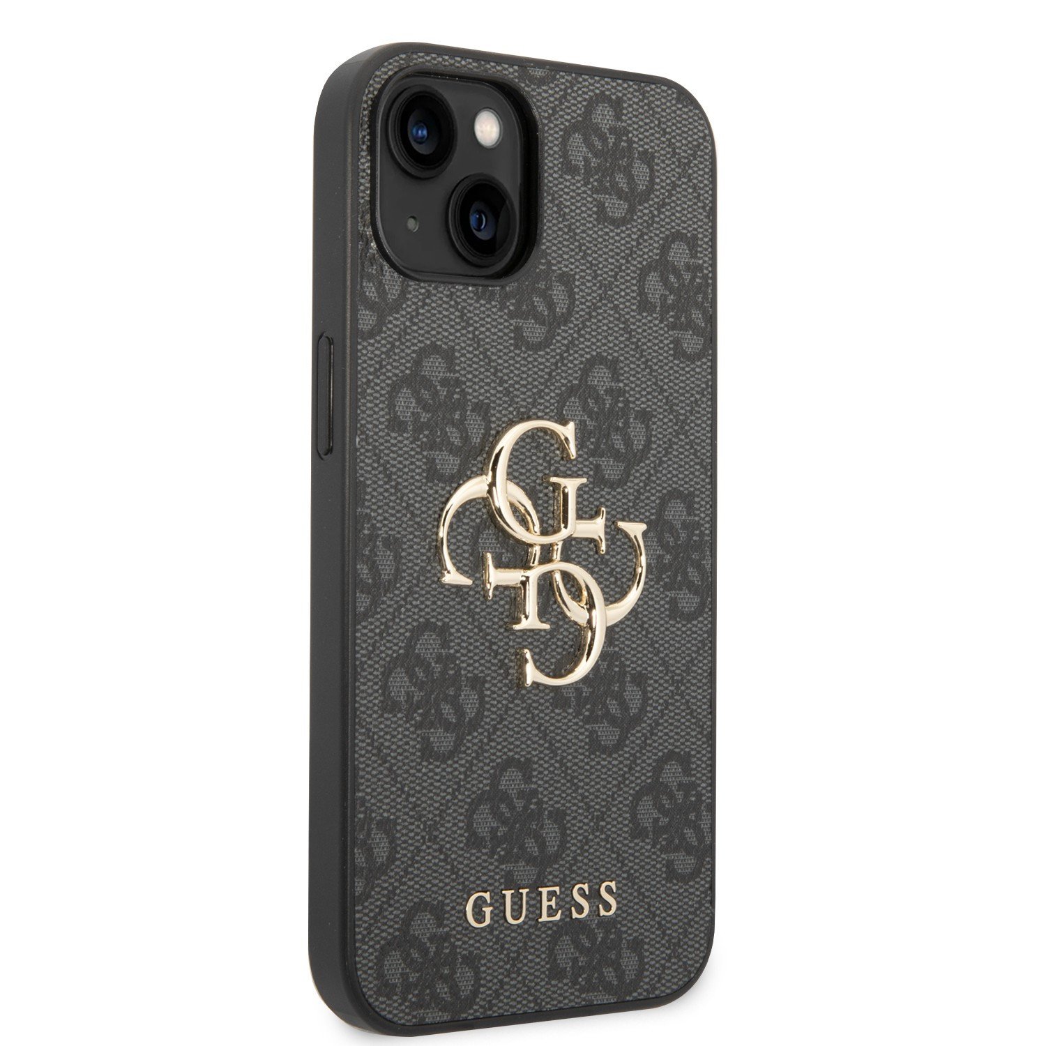 Guess PU 4G Big Metal Logo Hard Case for iPhone 14 Plus (6.7") - Assorted colour