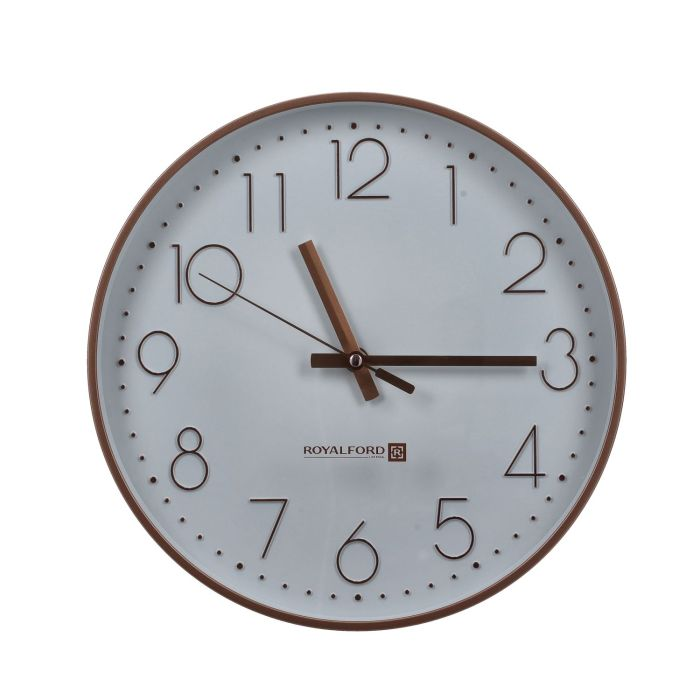 Royalford RF10317 Wall Clock ABS Frame