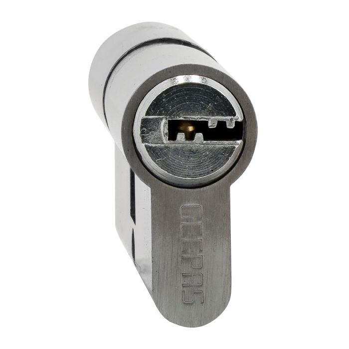 Double Cylinder, 5 Keys Pin Cylinder, GHW65075 | Anti-Bump, Anti-Drill And Anti-Pick Door Lock With Key | High Security For Wooden, UPVC And Composite Doors