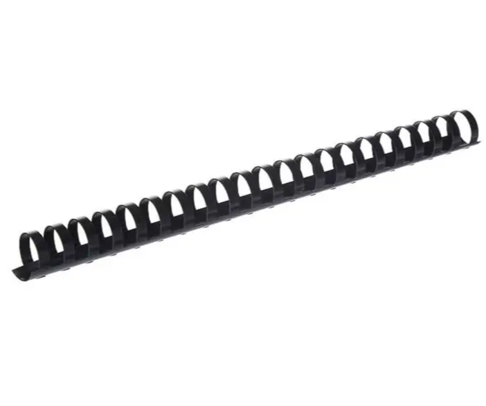 Partner 50-Piece Binding Combs 22Mm Black