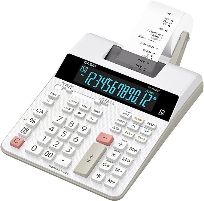 CASIO FR-2650RC PRINTING CALCULATOR