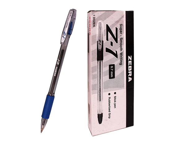 Zebra Z-1 Ballpoint Pen 0.7mm - Blue, 12pcs/pack