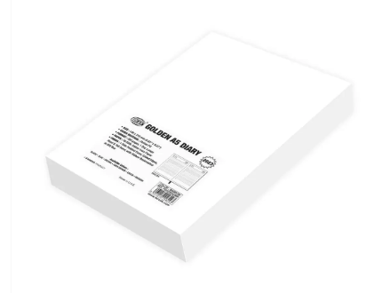 FIS Diary 2023 English (Round Corners) Black, A5 - FSDI23E23BK