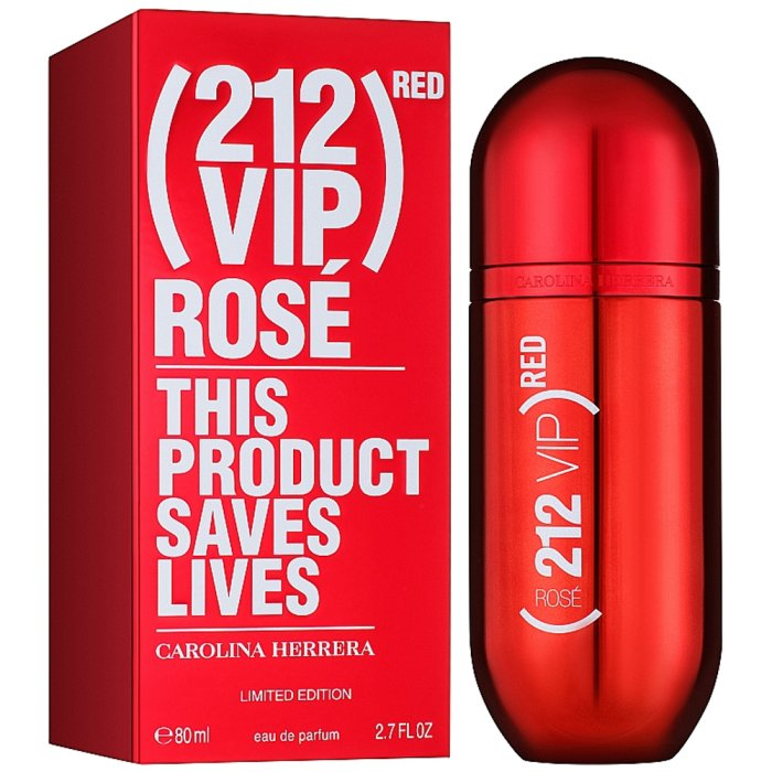 CAROLINA HERRERA 212 VIP ROSE RED LIMITED EDITION (W) EDP 80ML